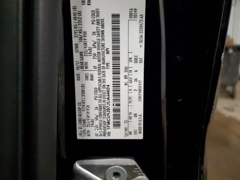2018 FORD ESCAPE TITANIUM 14