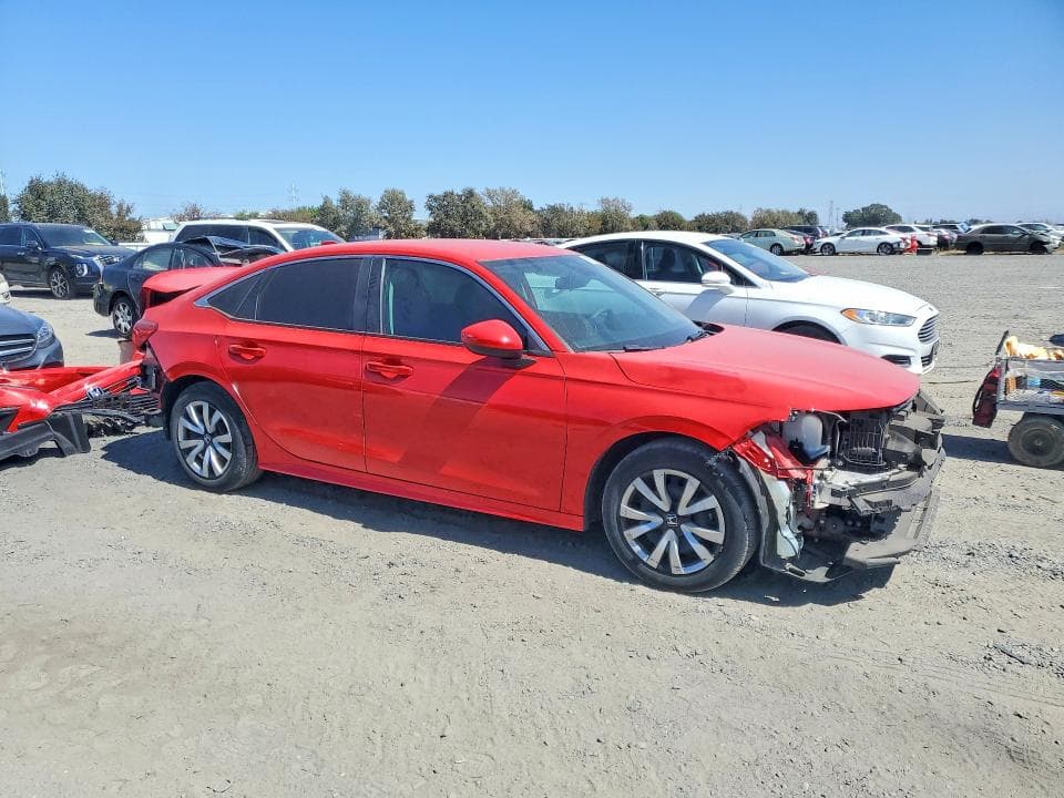 2022 HONDA CIVIC LX 4
