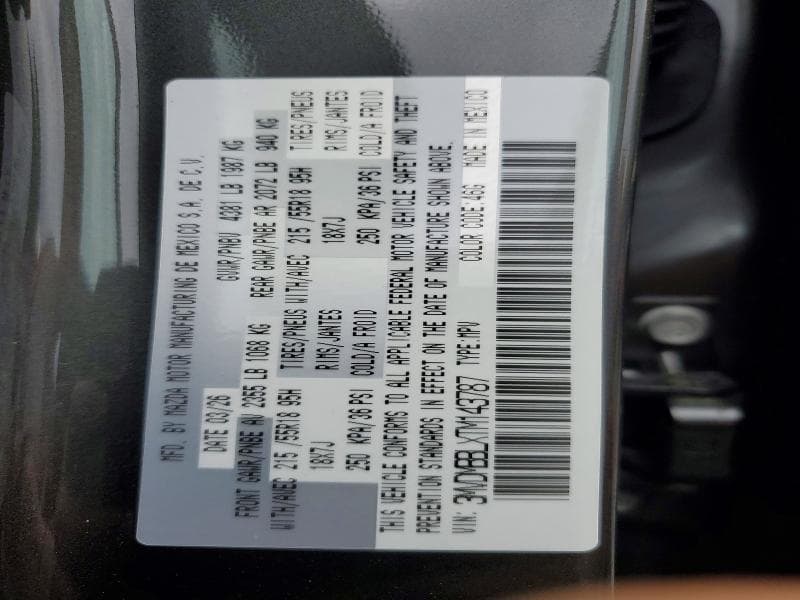 2026 MAZDA CX-30 SELECT SPORT 14
