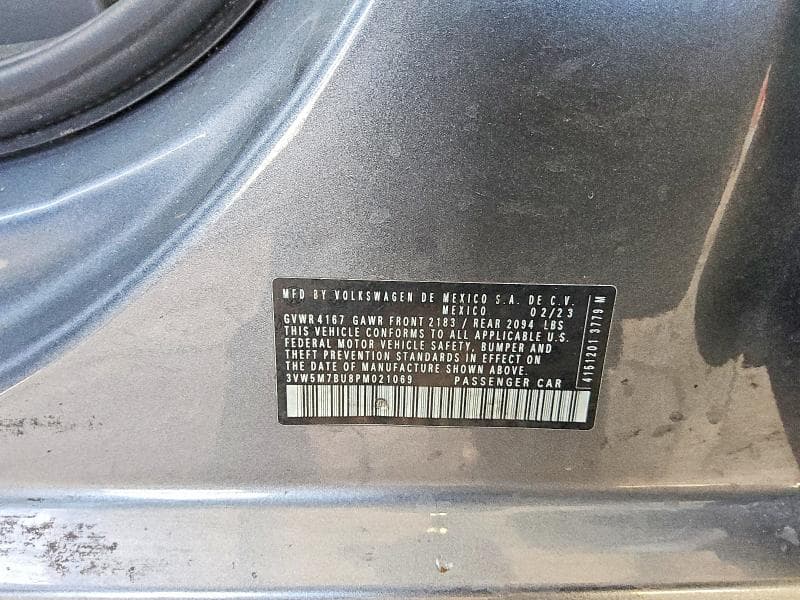 2023 VOLKSWAGEN JETTA S 12