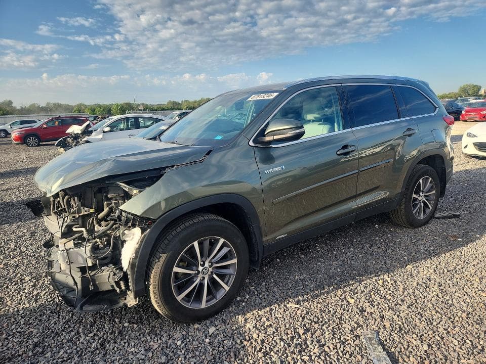 2019 TOYOTA HIGHLANDER HYBRID XLE