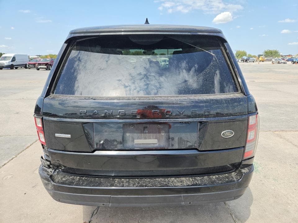 2017 LAND ROVER RANGE ROVER SUPERCHARGED 6