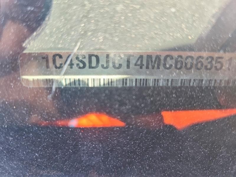 2021 DODGE DURANGO R/T 12