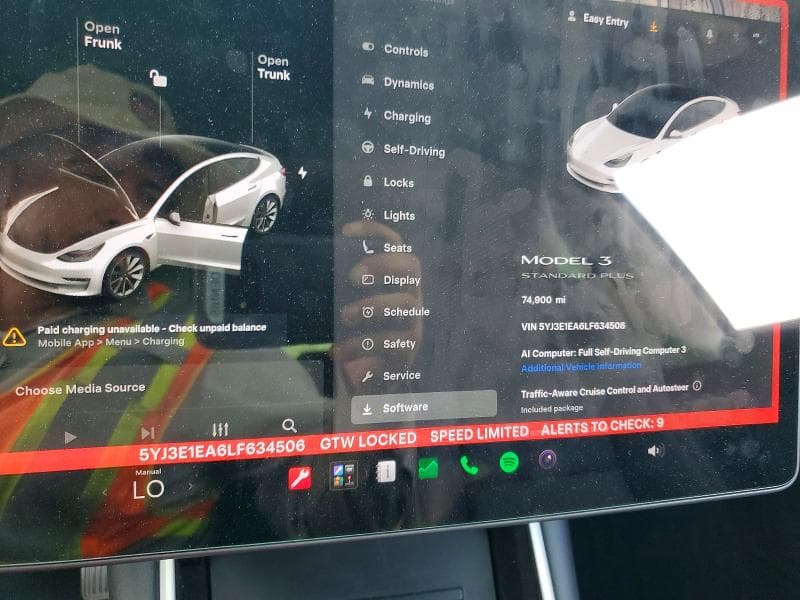 2020 TESLA MODEL 3 9