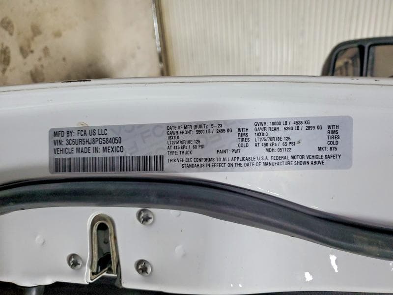 2023 RAM 2500 TRADESMAN 12