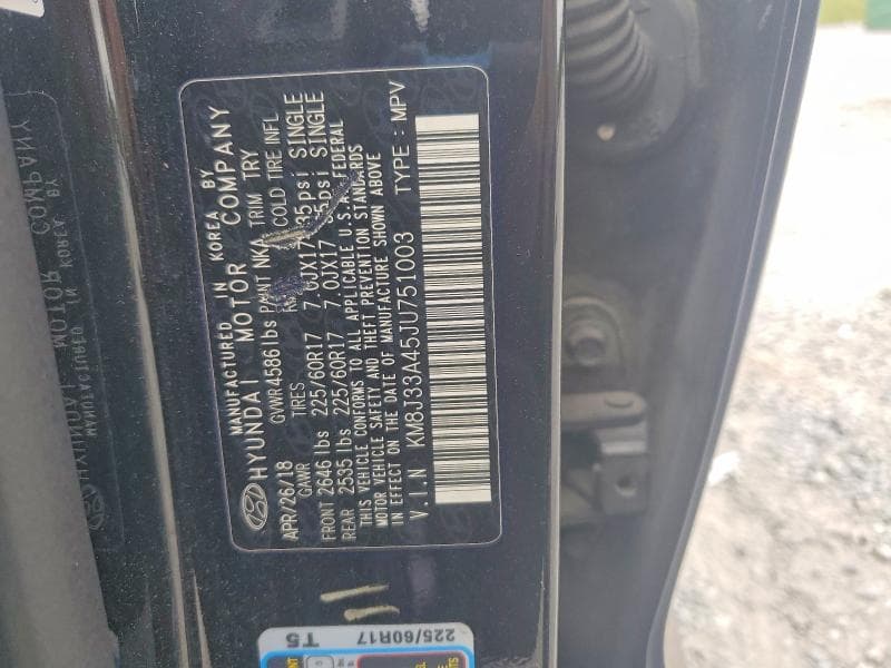 2018 HYUNDAI TUCSON SEL 13