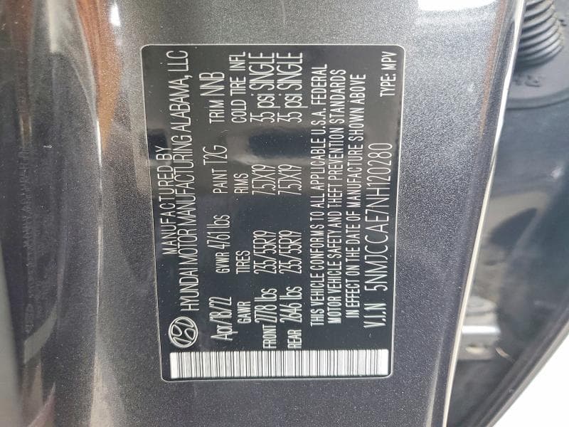 2022 HYUNDAI TUCSON SEL 14