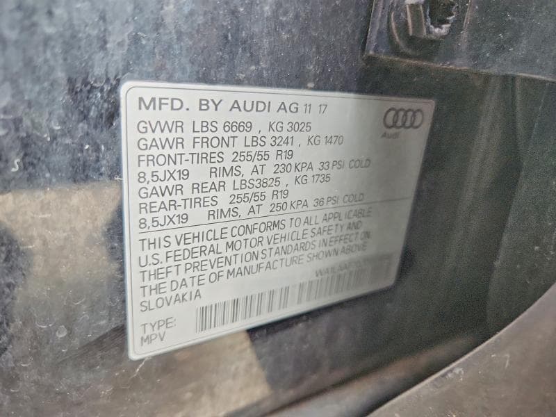 2018 AUDI Q7 PREMIUM PLUS 13