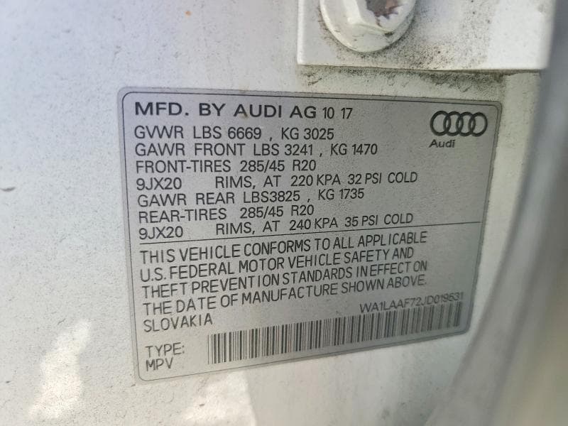 2018 AUDI Q7 PREMIUM PLUS 14