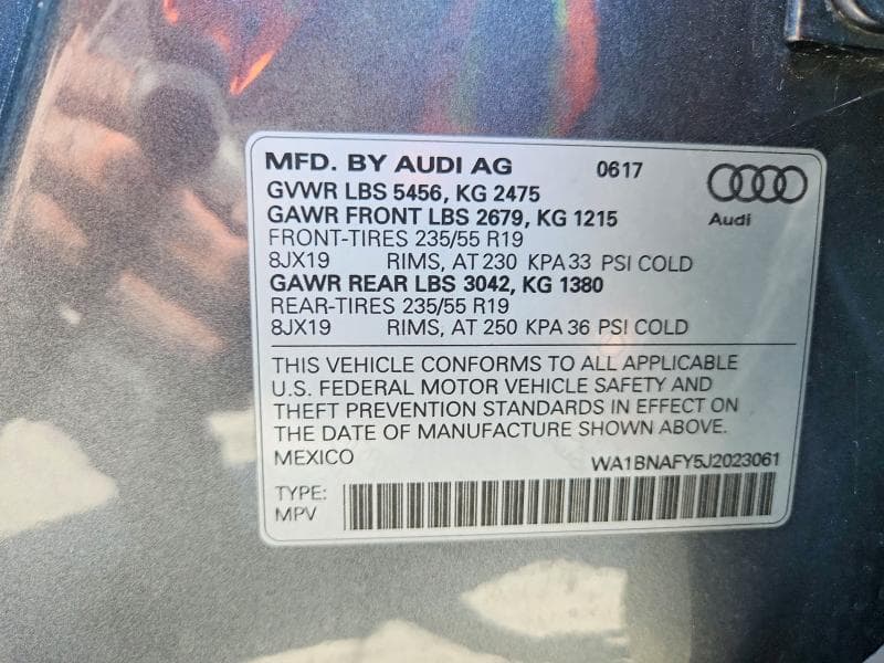 2018 AUDI Q5 PREMIUM PLUS 13