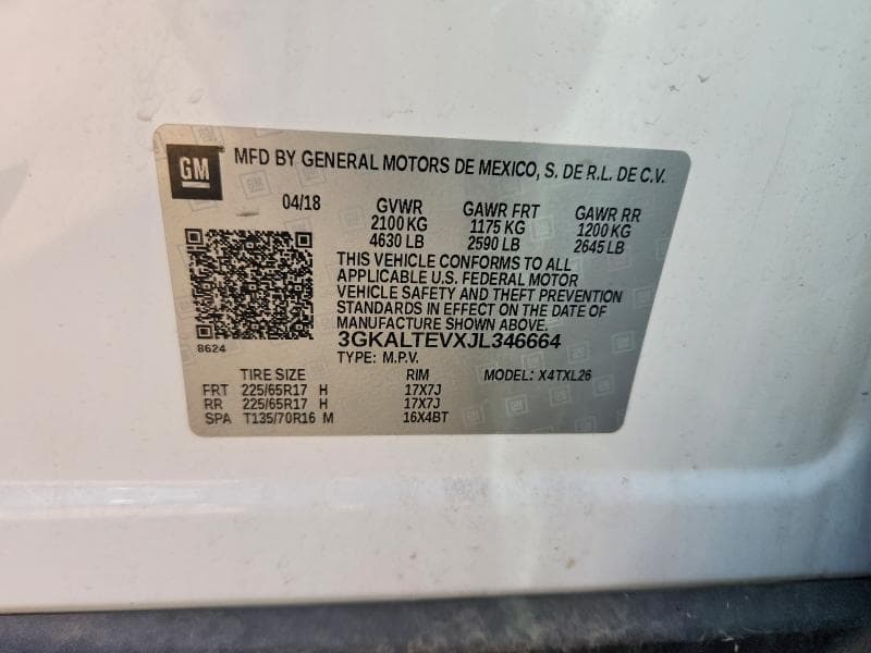 2018 GMC TERRAIN SLE 12