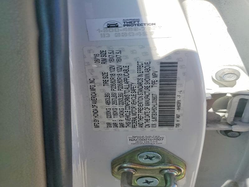 2017 ACURA RDX TECHNOLOGY 12