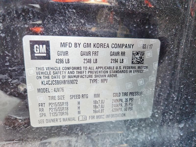 2017 BUICK ENCORE ESSENCE 14