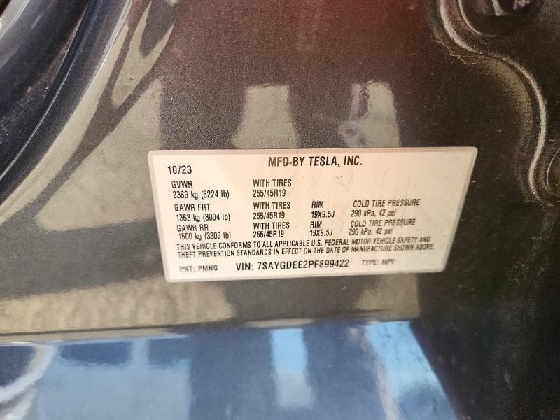 2023 TESLA MODEL Y 13