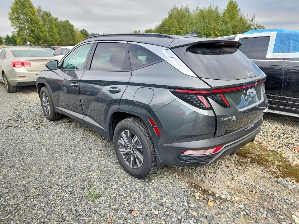 2023 HYUNDAI TUCSON BLUE 2