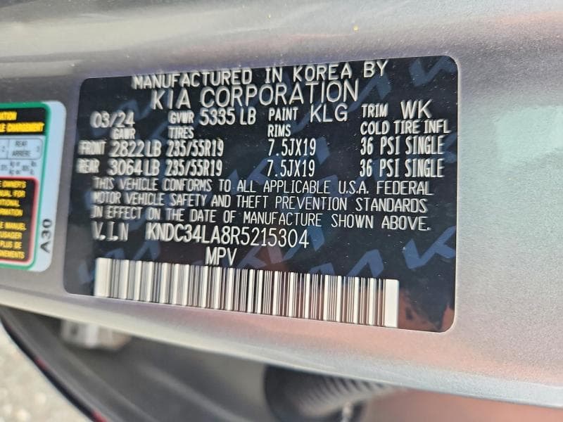 2024 KIA EV6 WIND 13