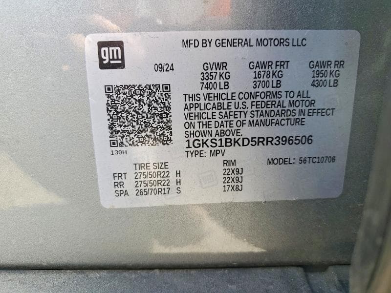 2024 GMC YUKON SLT 14