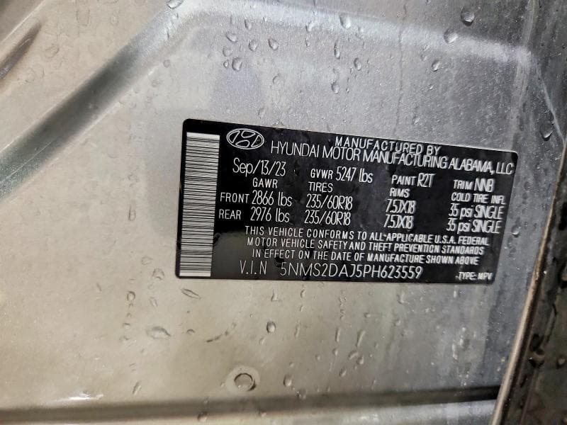 2023 HYUNDAI SANTA FE SEL 13