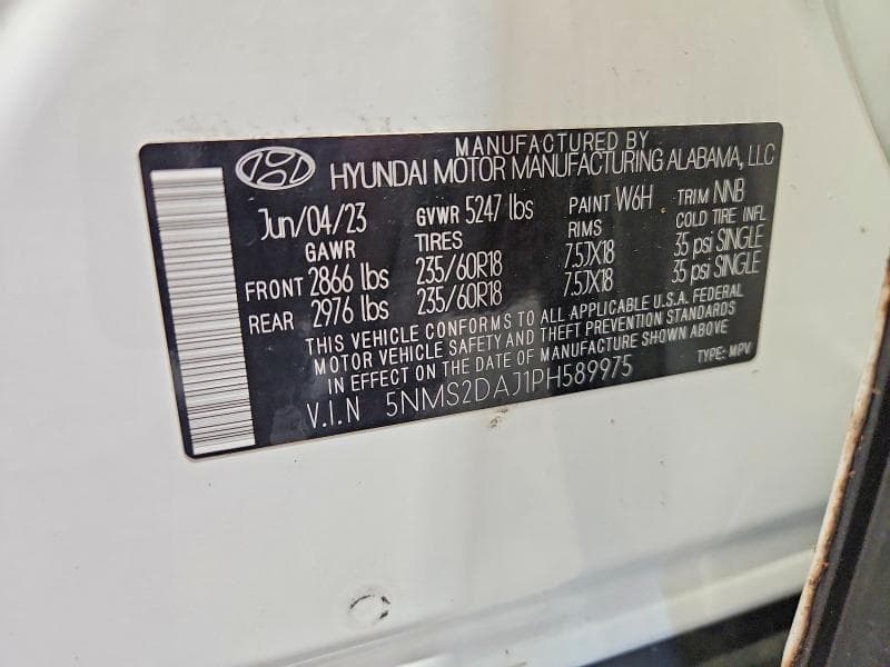 2023 HYUNDAI SANTA FE SEL 13