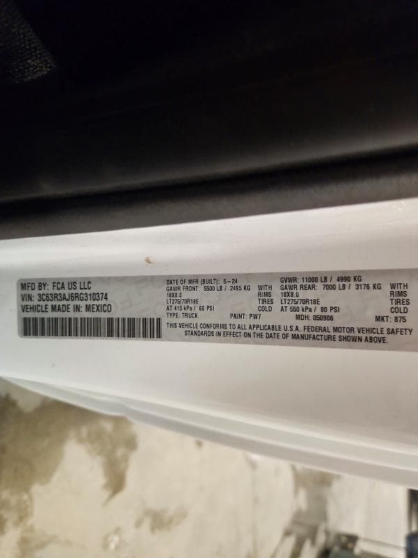 2024 RAM 3500 TRADESMAN 12
