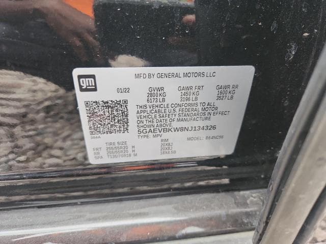 2022 BUICK ENCLAVE PREMIUM 13