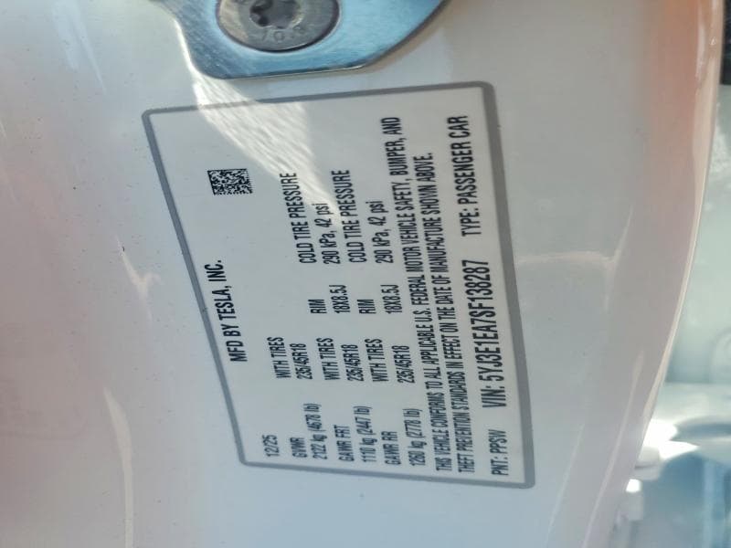 2025 TESLA MODEL 3 12