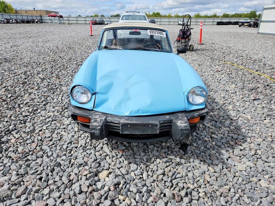 1980 TRIUMPH CAR SPITFIRE 5