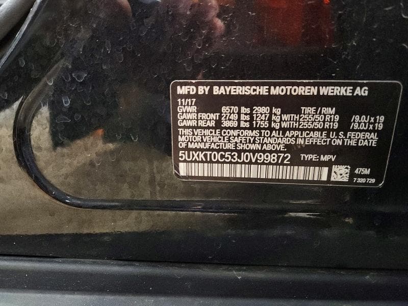 2018 BMW X5 XDR40E 12