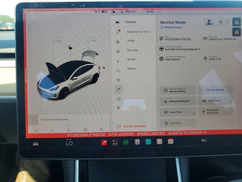 2020 TESLA MODEL 3 9