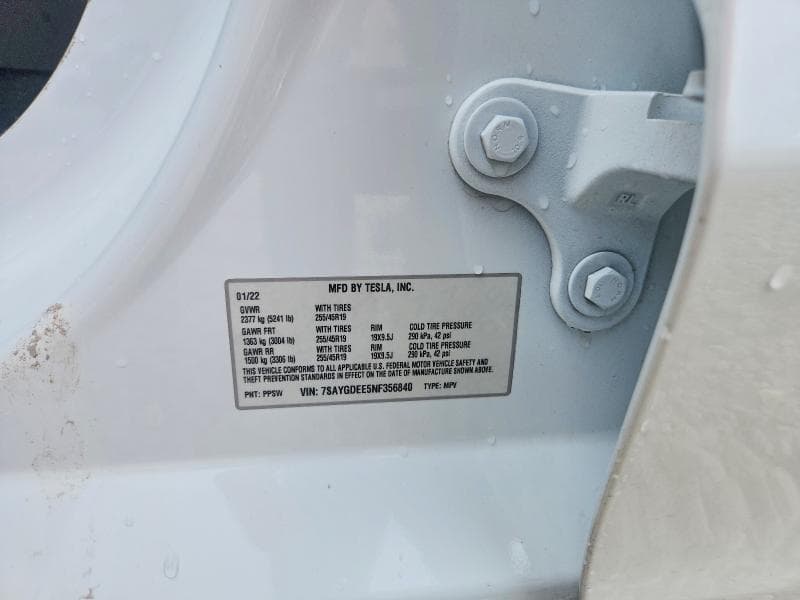 2022 TESLA MODEL Y 13
