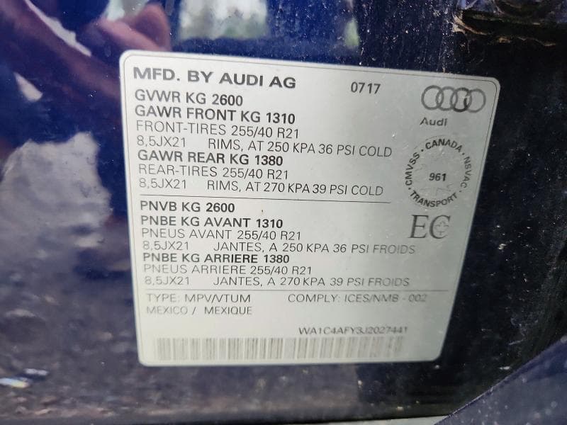 2018 AUDI SQ5 PRESTIGE 13