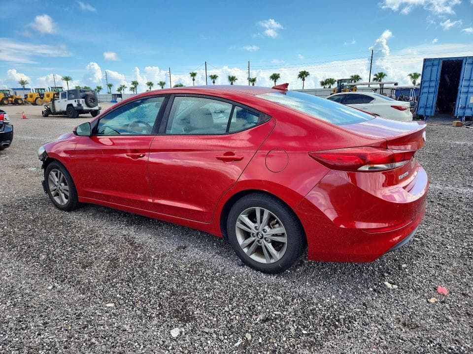 2018 HYUNDAI ELANTRA SEL 2