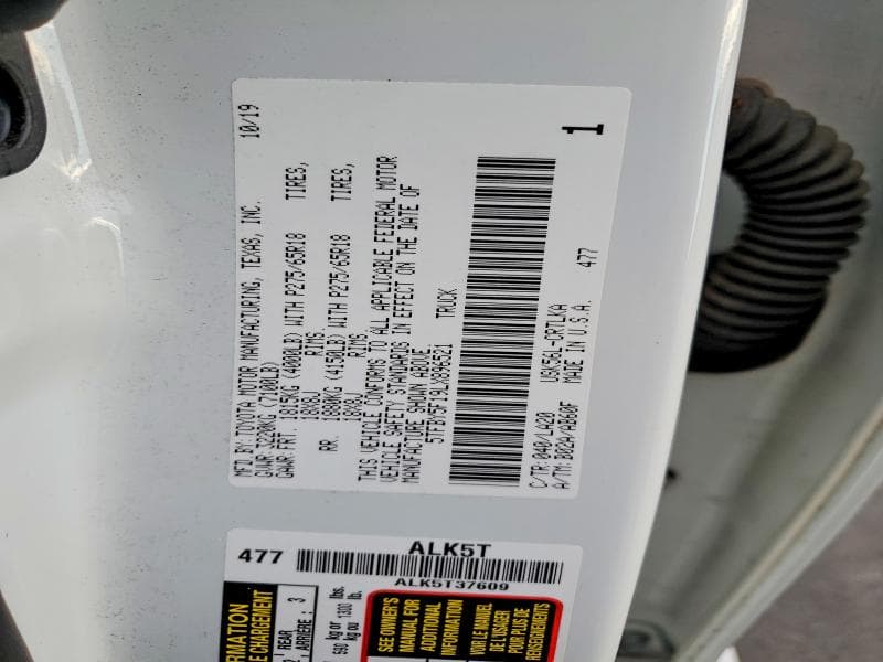 2020 TOYOTA TUNDRA DOUBLE CAB LIMITED 12