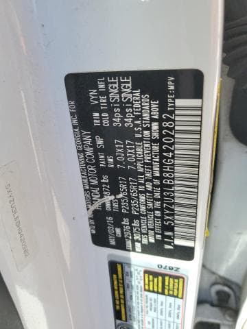 2017 HYUNDAI SANTA FE SPORT 13