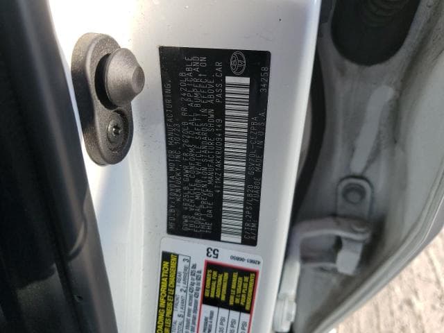 2024 TOYOTA CAMRY TRD 12