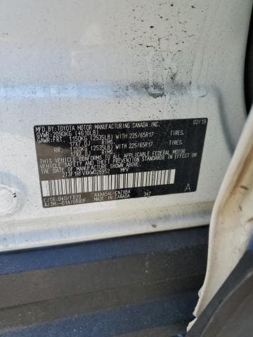 2019 TOYOTA RAV4 LE 13