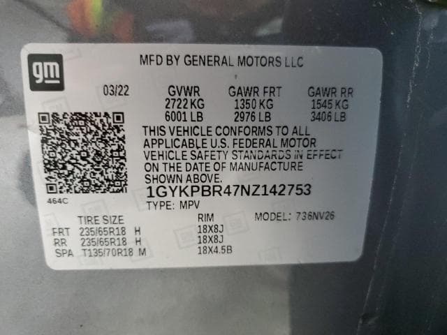 2022 CADILLAC XT6 LUXURY 13
