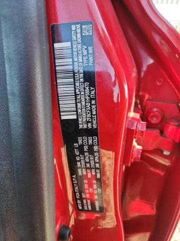 2017 FIAT 500X POP 13