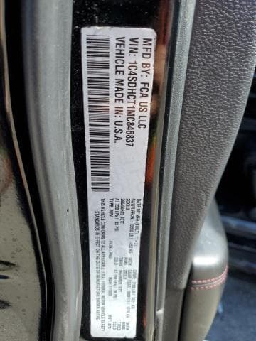 2021 DODGE DURANGO R/T 13