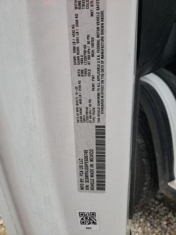 2023 RAM PROMASTER 3500 3500 HIGH 14