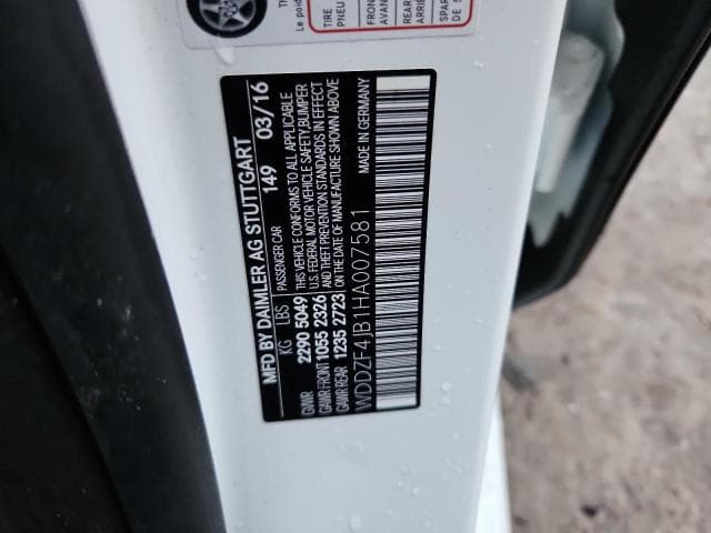 2017 MERCEDES BENZ E 300 12