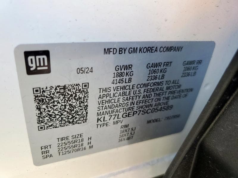 2025 CHEVROLET TRAX 1RS 13