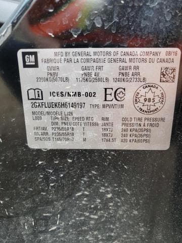 2017 GMC TERRAIN SLT UNKNOWN 14