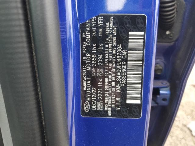 2023 HYUNDAI ELANTRA SEL 13