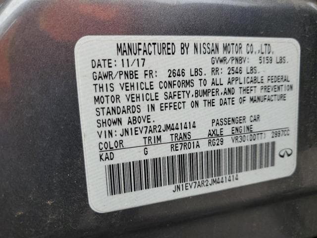 2018 INFINITI Q50 3.0T LUXE 12