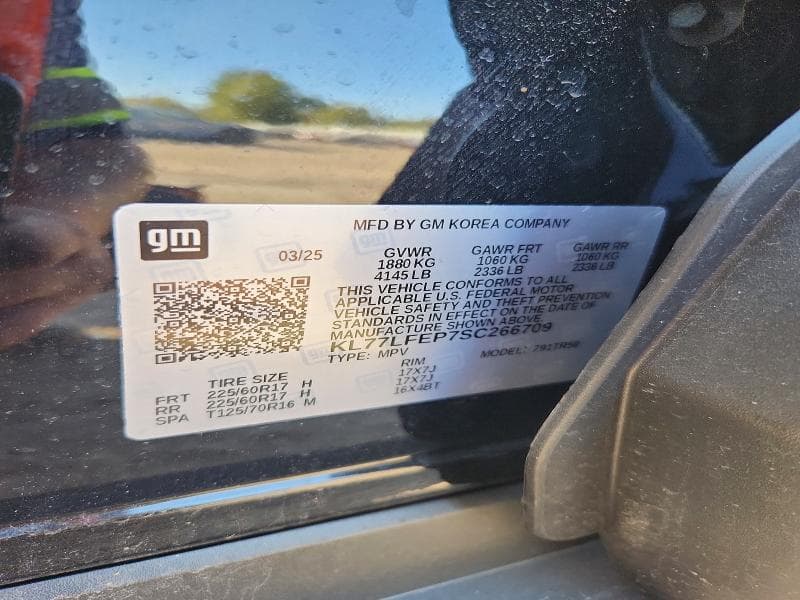 2025 CHEVROLET TRAX LS 12