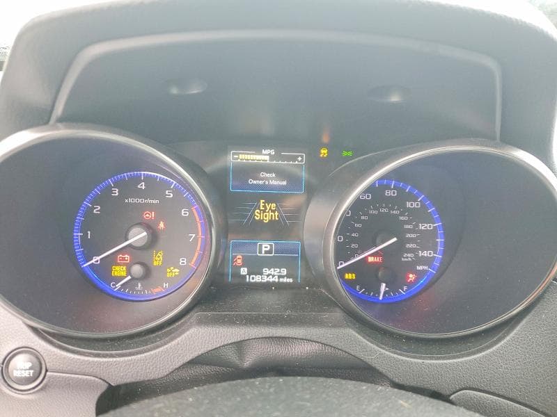 2017 SUBARU OUTBACK 2.5I PREMIUM 9