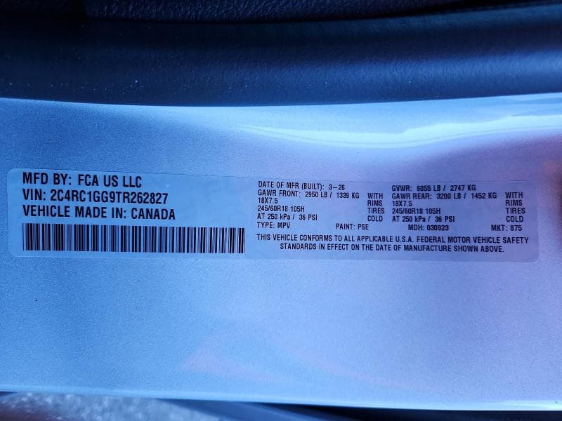 2026 CHRYSLER PACIFICA LIMITED 14