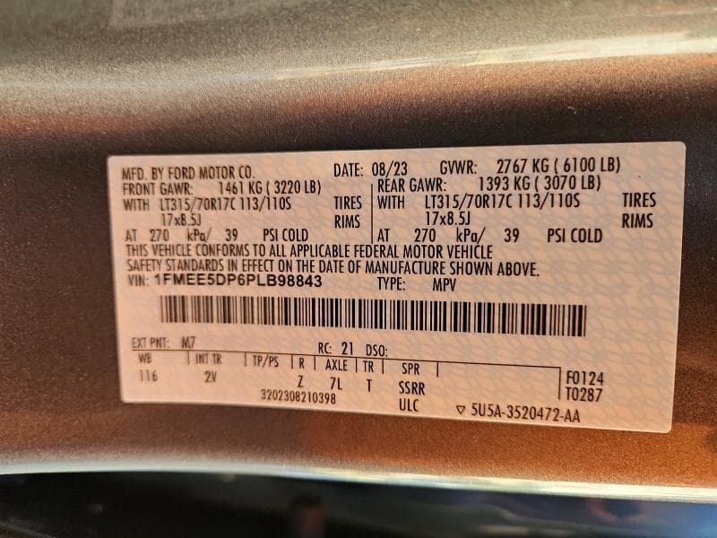 2023 FORD BRONCO BASE 13