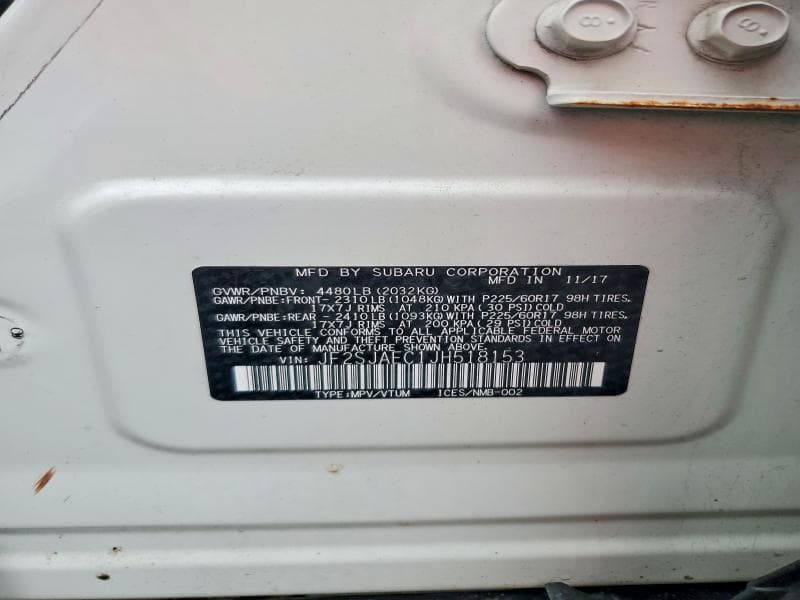 2018 SUBARU FORESTER 2.5I PREMIUM 14